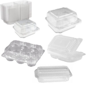 Clear Plastic Food Containers Trays foldover Takeaways hotdogs hamburgers Muffins Cakes Supplier manufacturer producer harare Bulawayo Mutare masvingo Gweru Zimbabwe